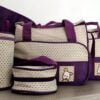 Conjunto de 5 piezas modelo Julietta, color morado