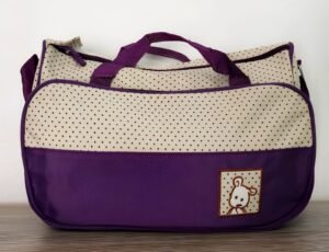 Bolso de maternidad modelo Julietta L, color morado