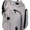 Mochila Daphne Gris – Diseño ergonómico en gris con compartimentos inteligentes, perfecta para madres y padres que buscan funcionalidad y estilo